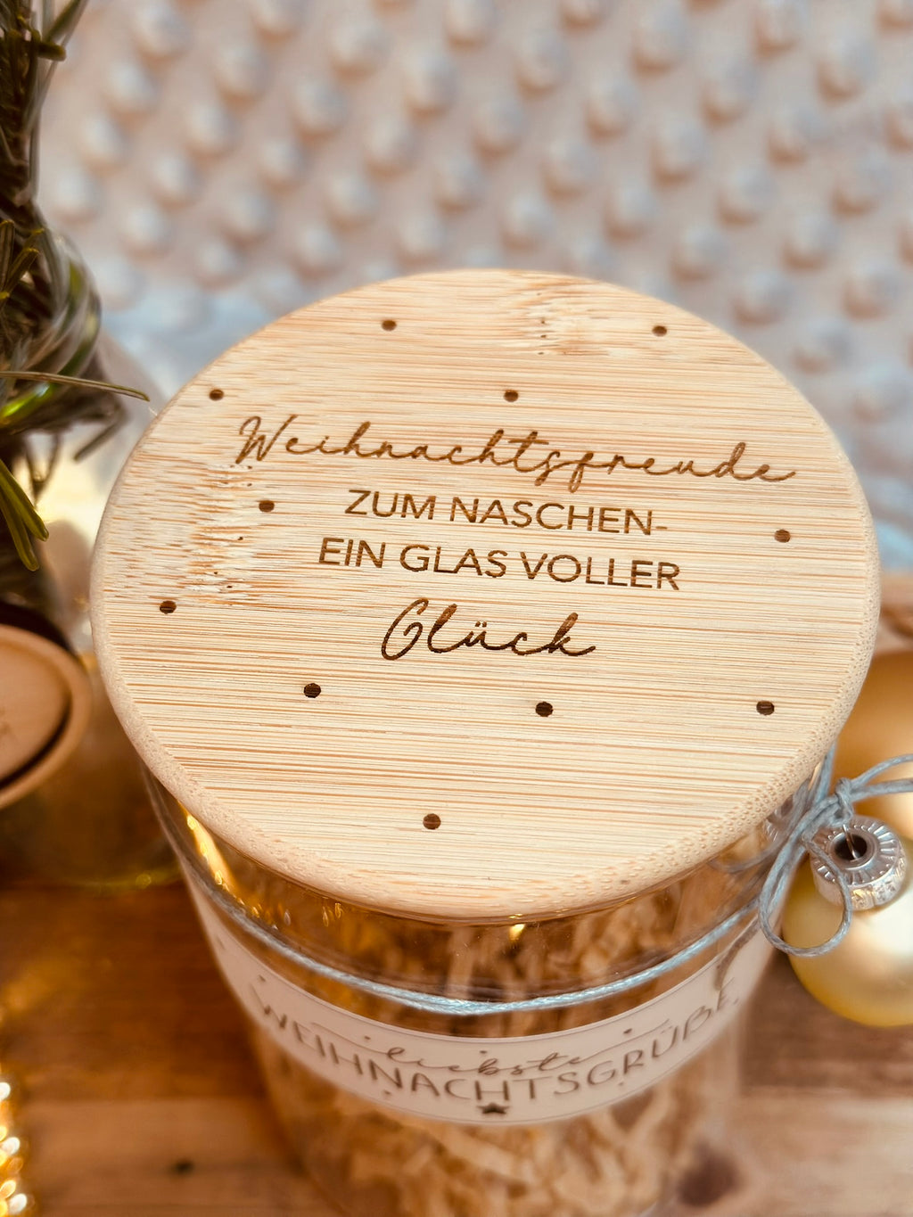 Naschglas Weihnachten