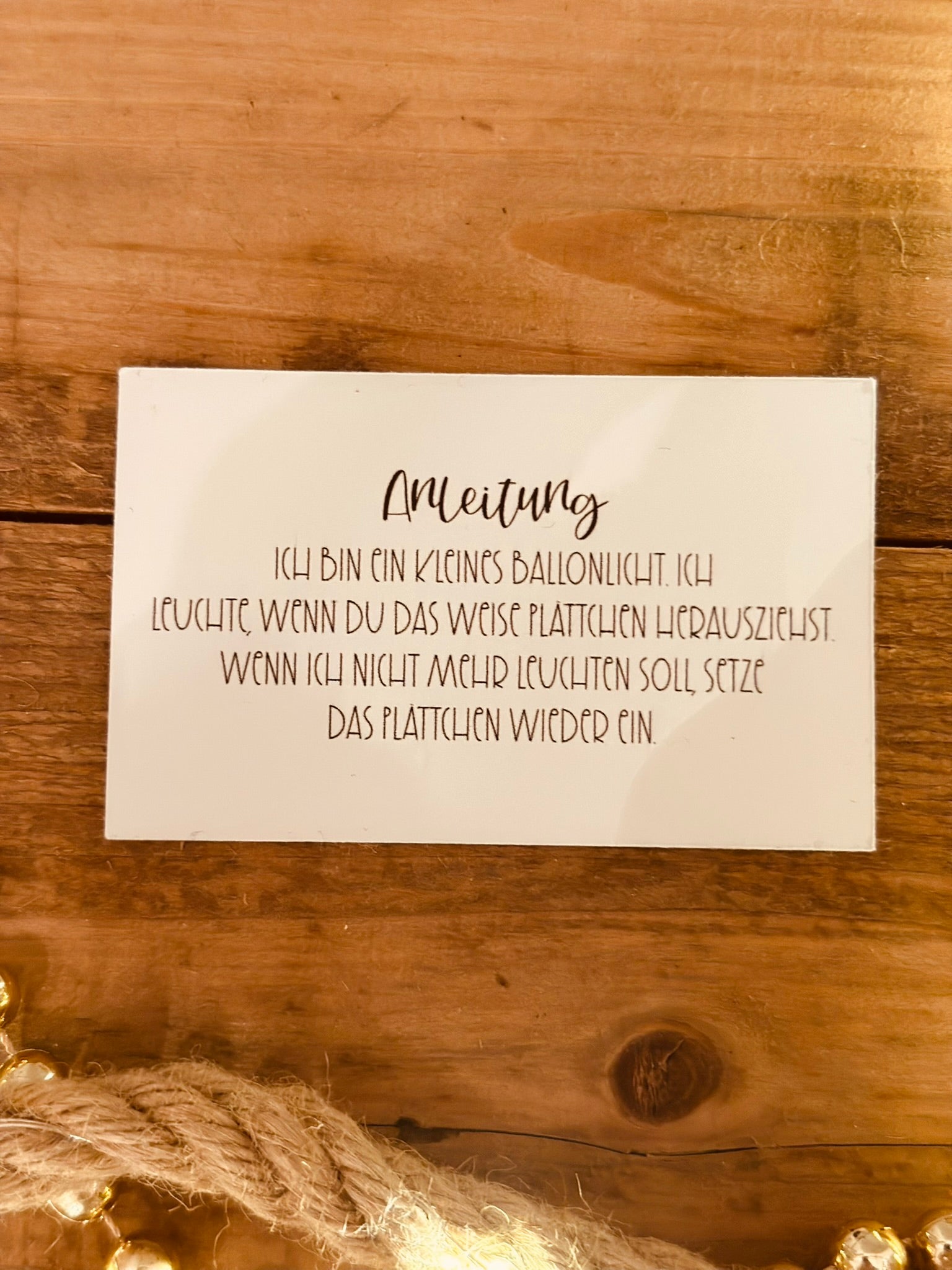 Schlüsselanhänger mit Licht