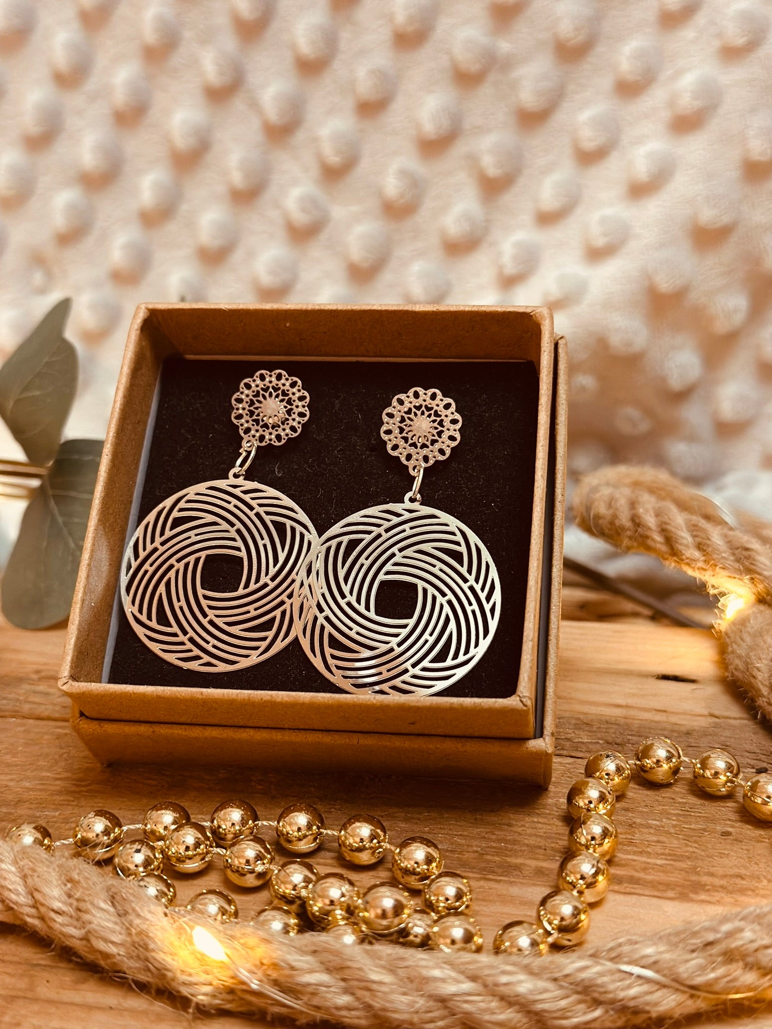 Bohemian Ohrringe, Silber