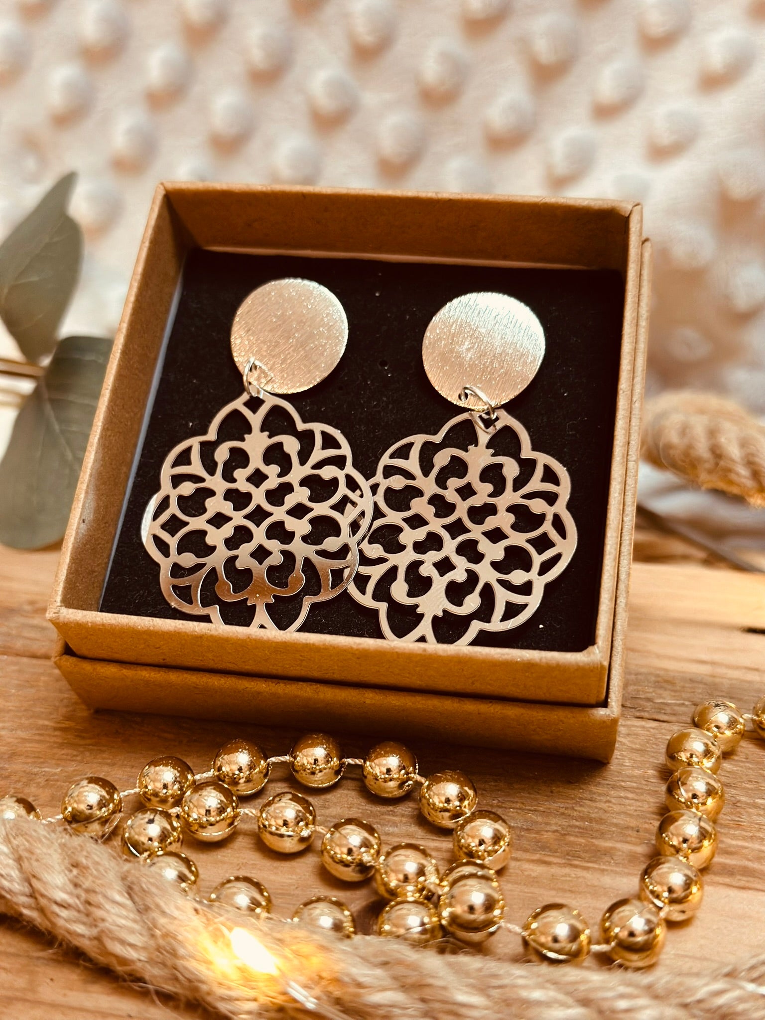 Bohemian Ohrringe, Silber