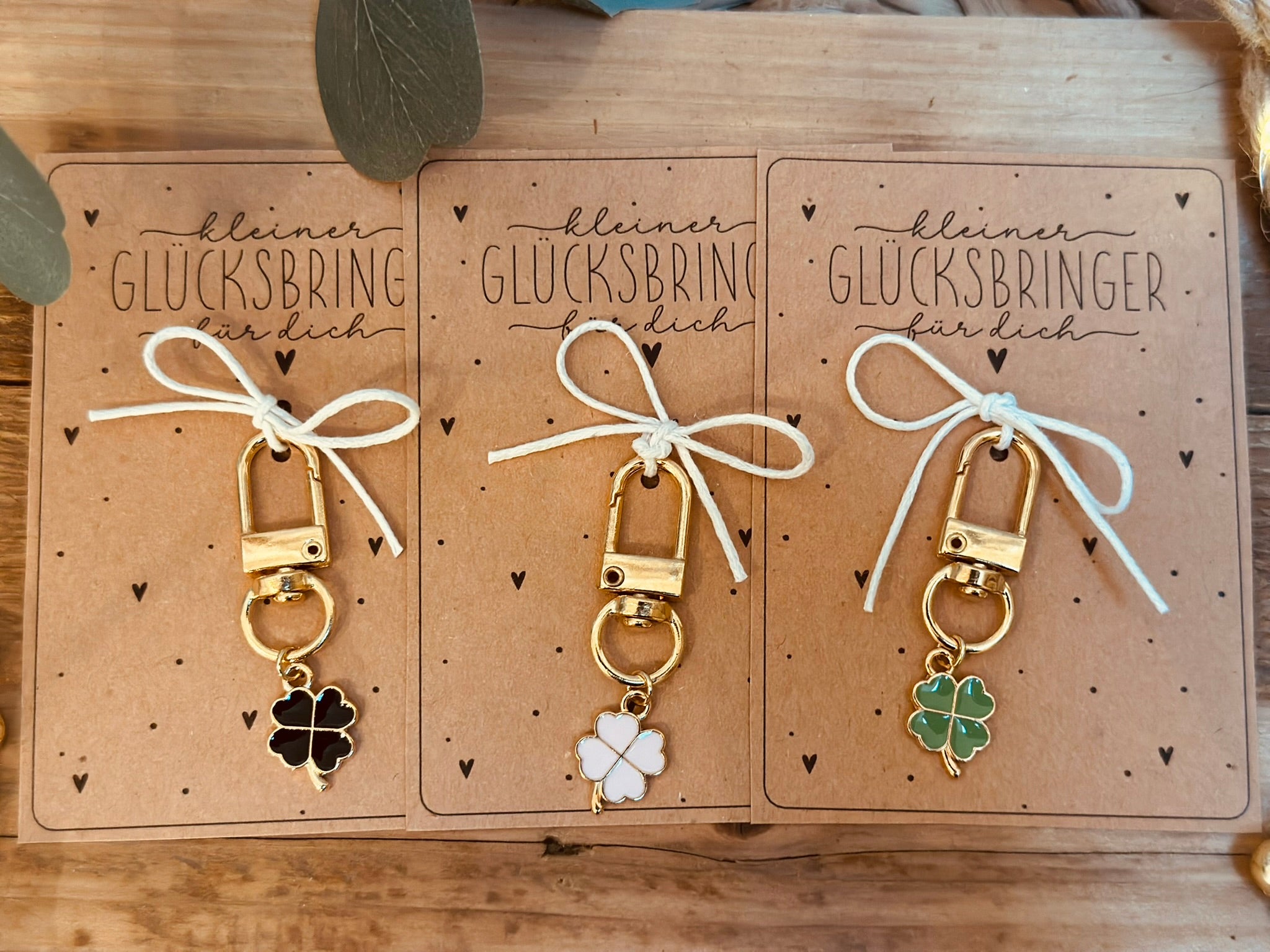 Kleeblatt Glücksbringer