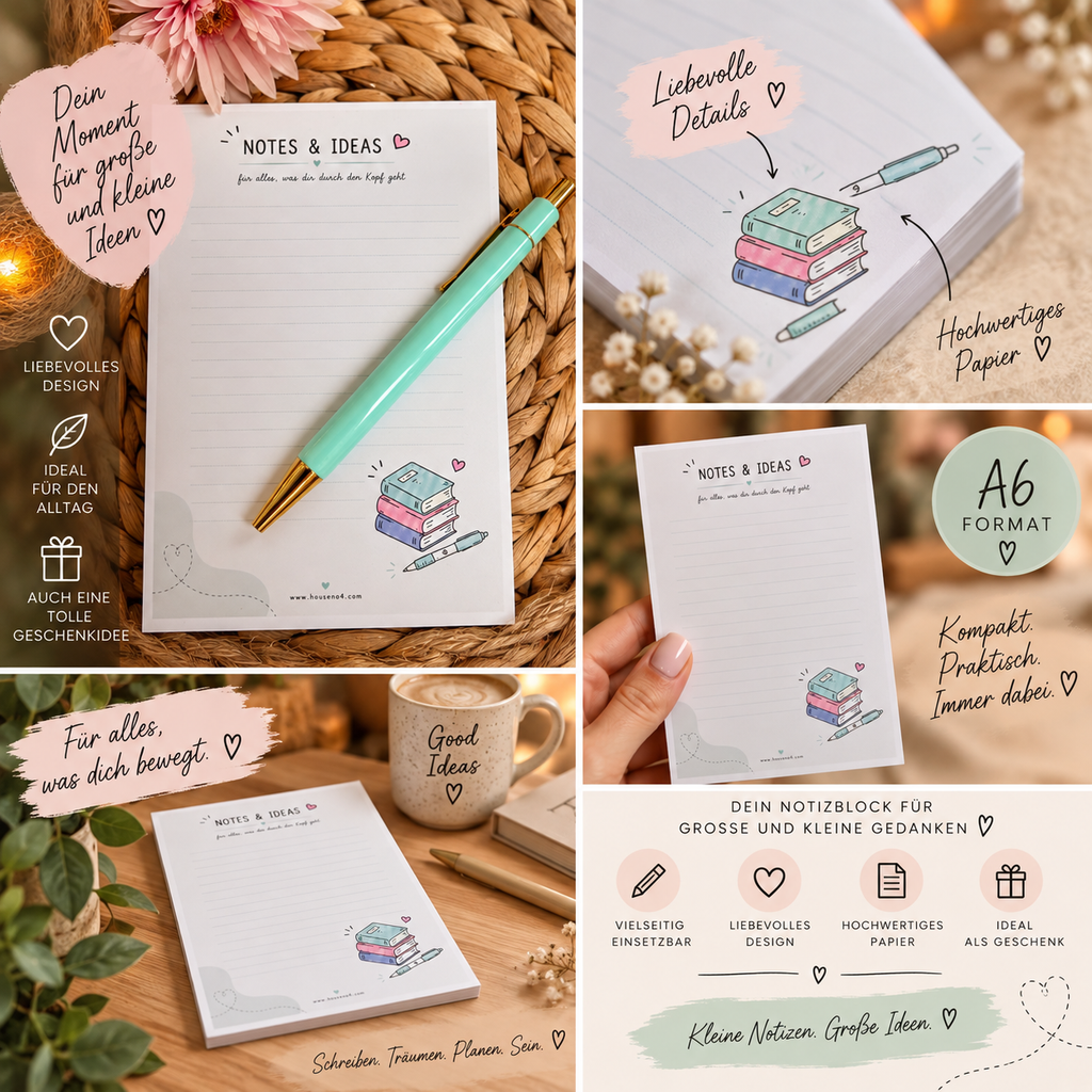 Notizblock - Notes & Ideas