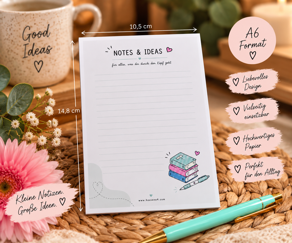 Notizblock - Notes & Ideas